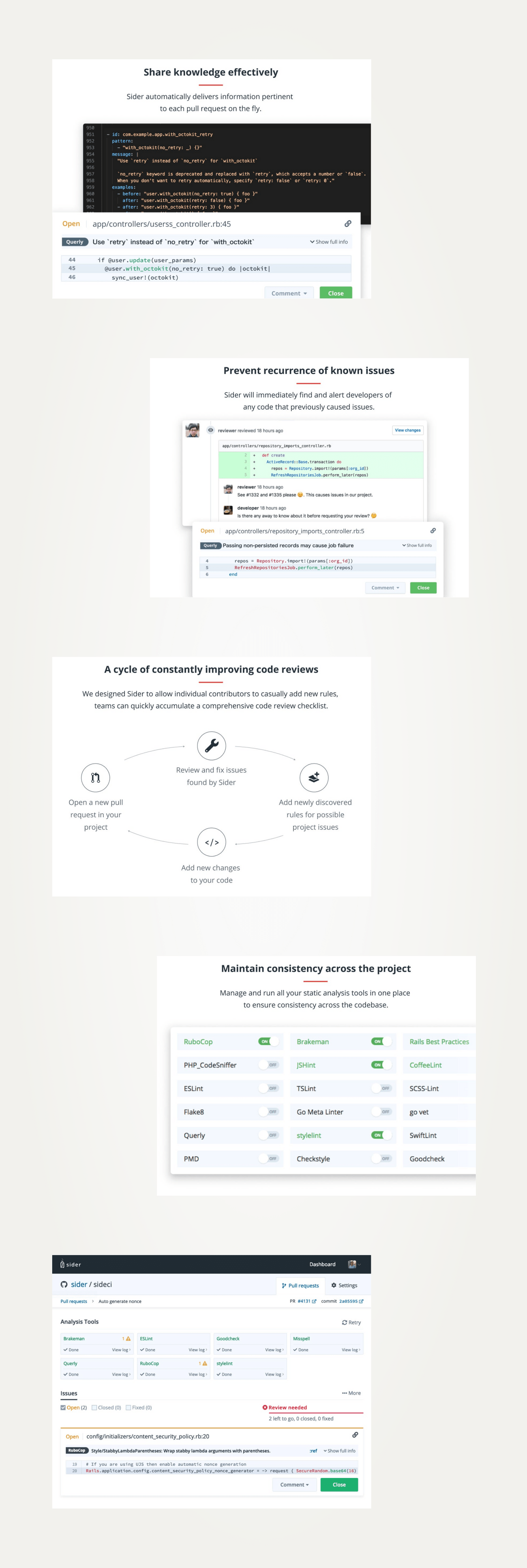 Sider GitHub Slides